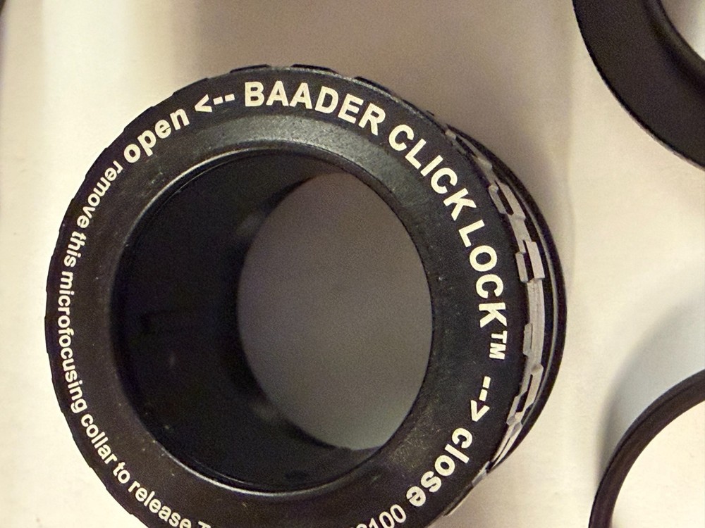 Baader Astro System ClickLock T2 Dovetail + 2" Extensions + Celestron 26mm Ploss