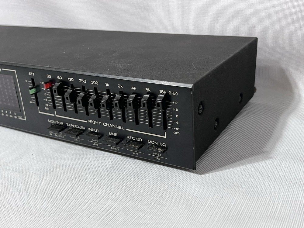 Teac Eqa-20 10 Band Equalizer Works Few Missing Caps
