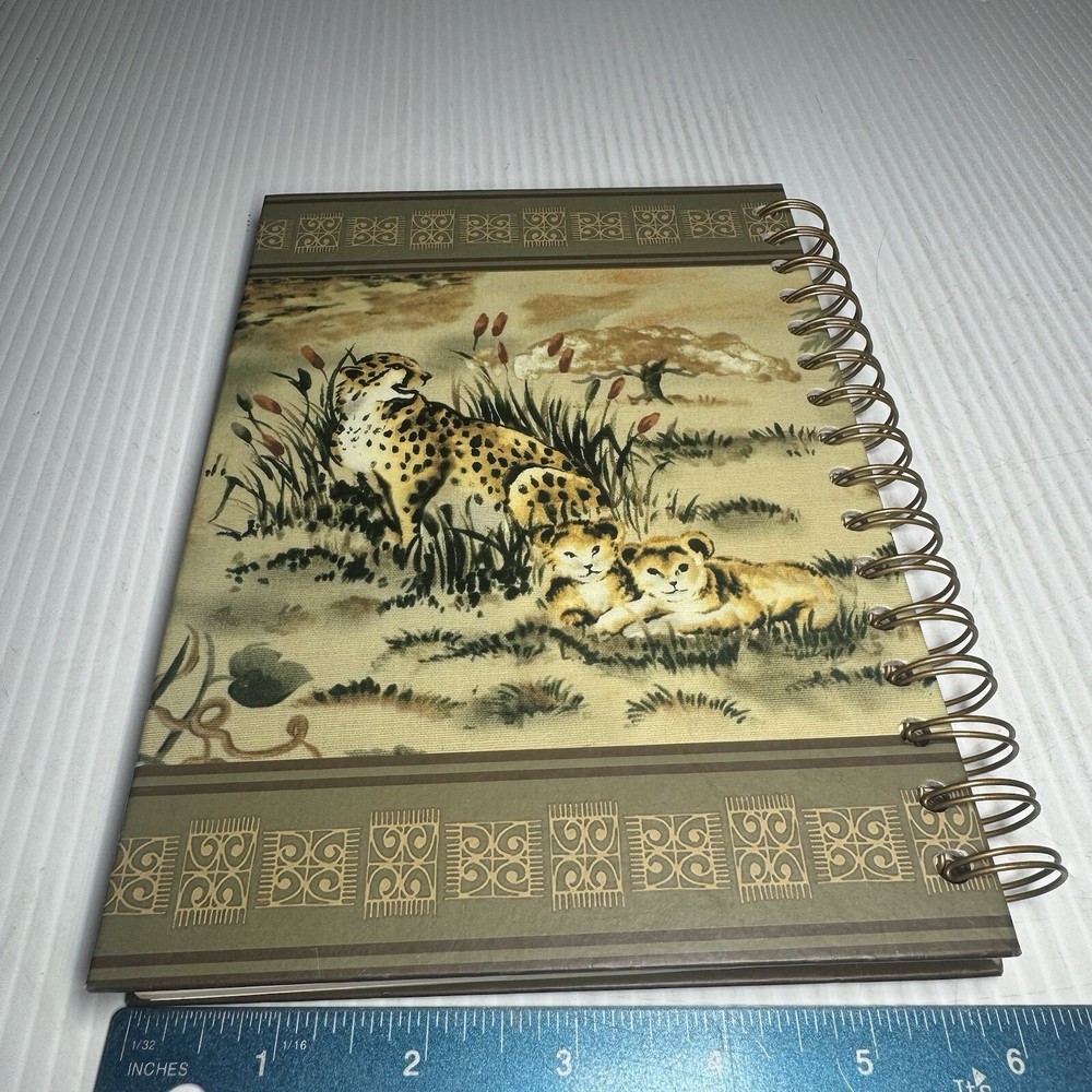 Blank Cheetah Journal