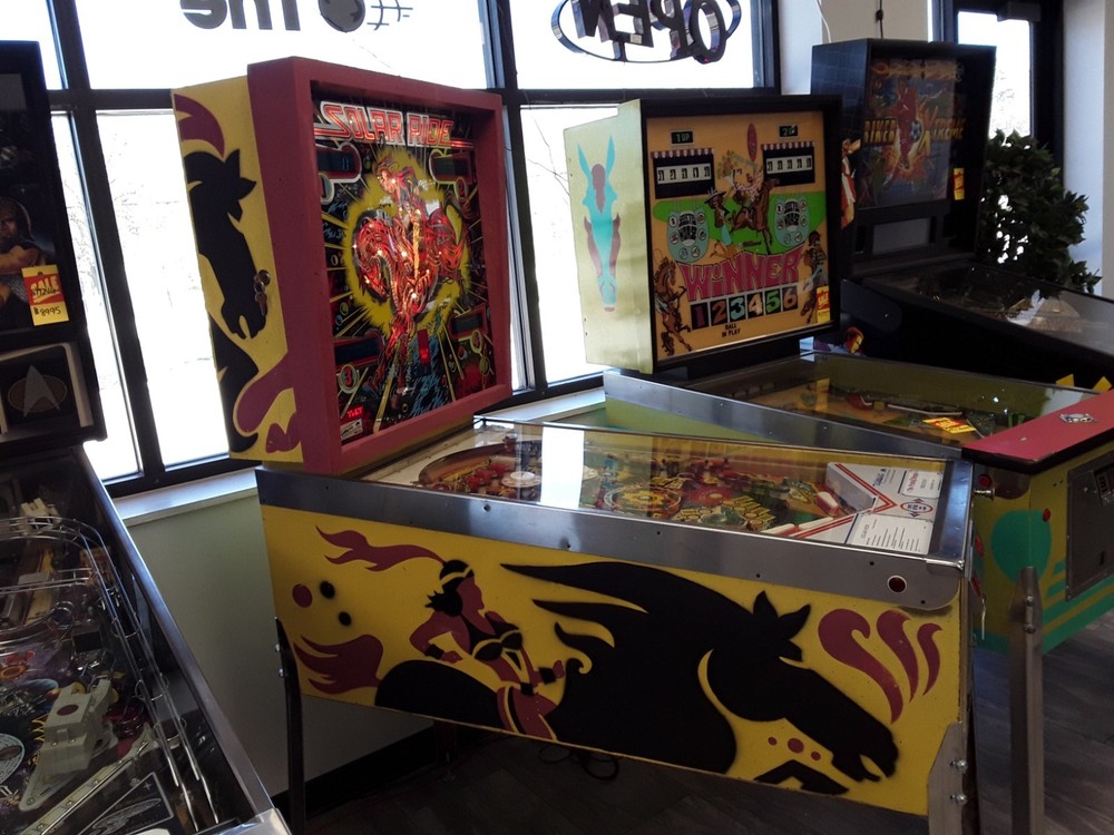 Solar Ride by Gottlieb Pinball Machine
