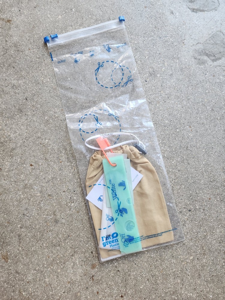 AUTHENTIC OFF-WHITE FACE MASK - TAN/WHITE