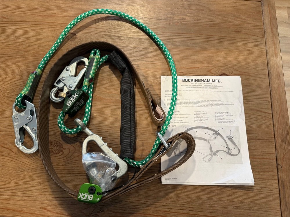 Buckingham EZsqueeze distribution style 490DRMS fall restriction device