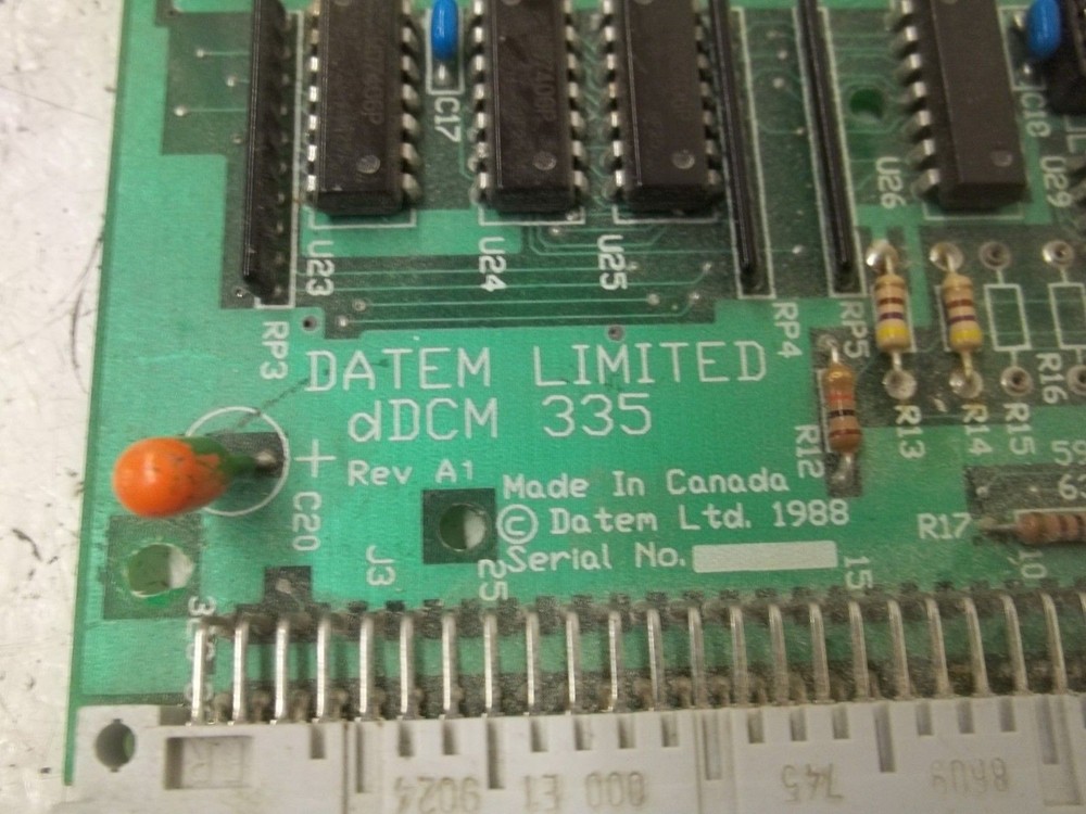 DATEM LTD. DDCM335 DIGITAL MODULE UNMP