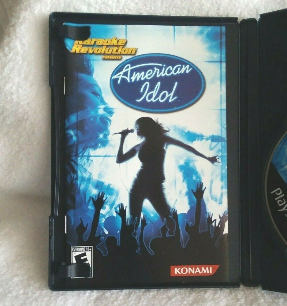 Play Station 2 American Idol Replacement Game Case 2006