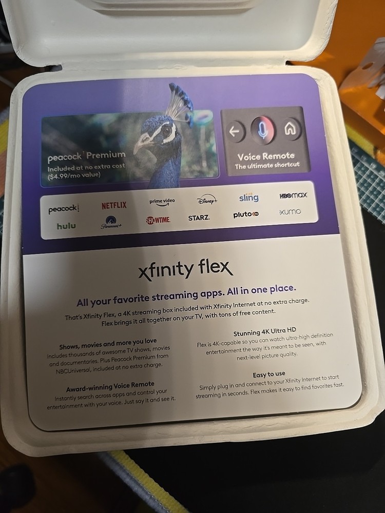 Xfinity Flex 4k Streaming Box