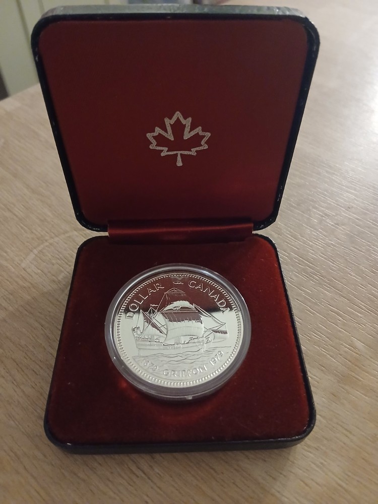 CANADA SILVER PROOF DOLLAR GRIFFON. 1679 - 1979.