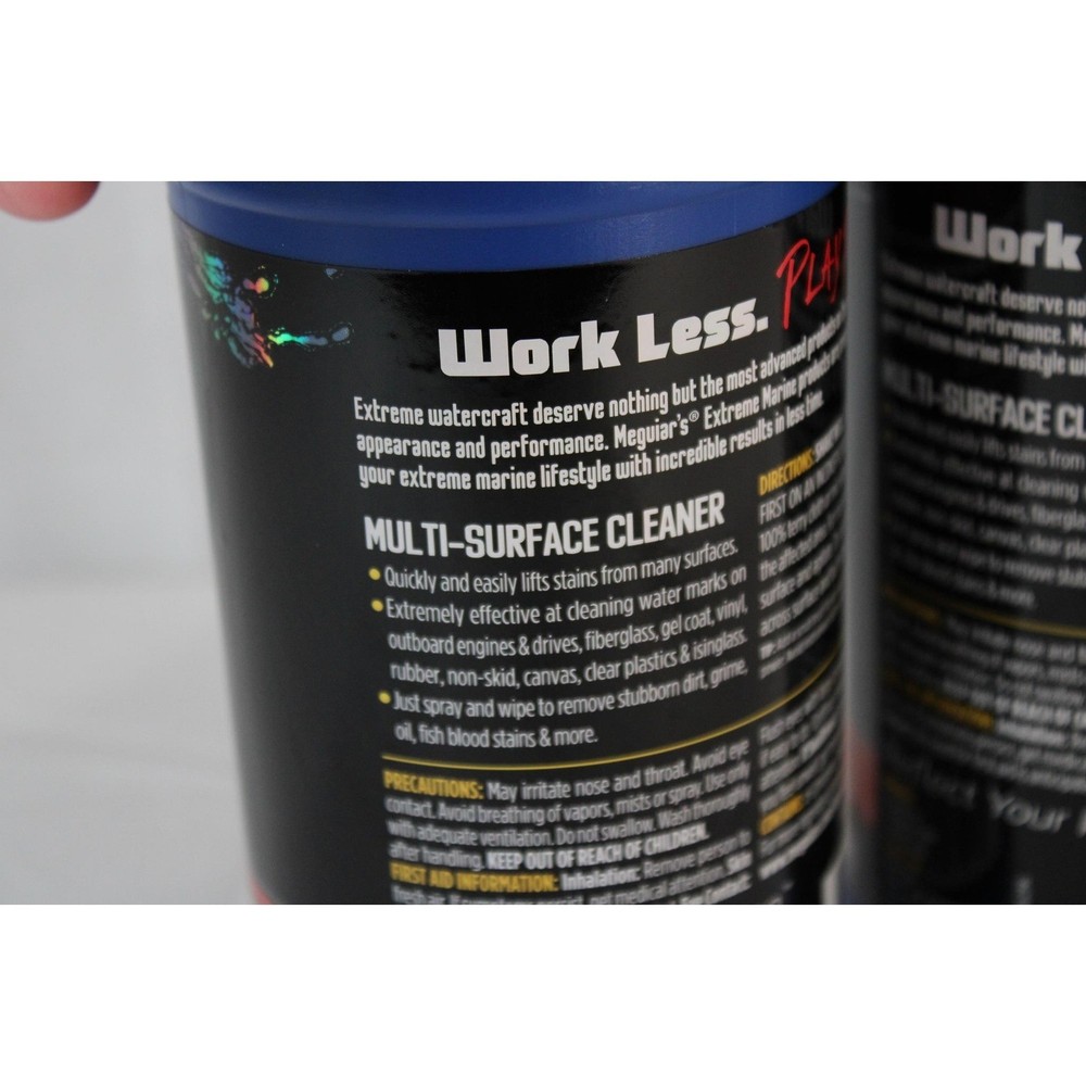 2 Pack Meguiars Extreme Marine Multi-Surface Cleaner 32oz Dragonfruit Scent New