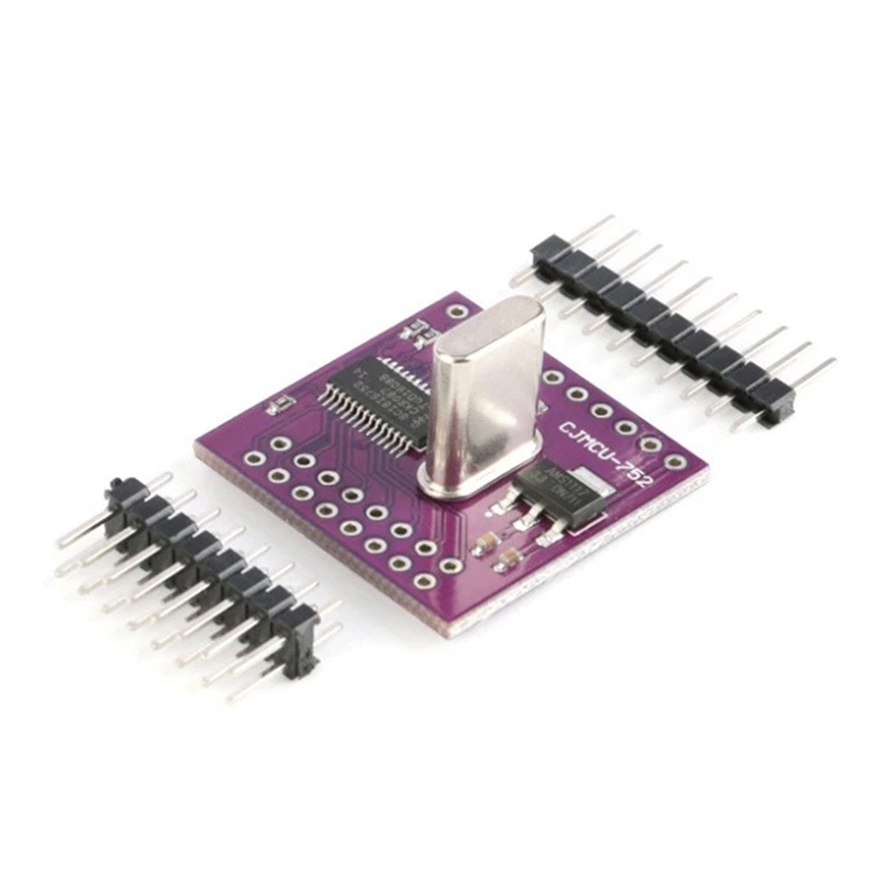 MCU-752 SC16IS752 I2C/SPI Bus Interface to Dual Channel UART Conversion Module