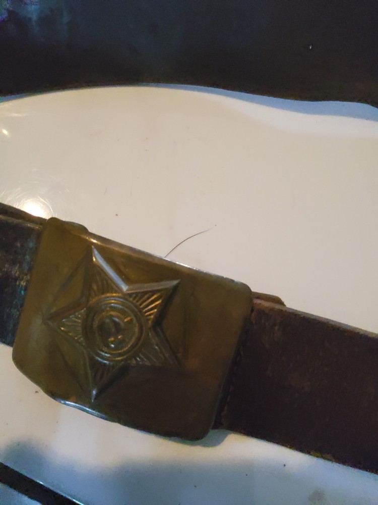 Soviet army belt USSR