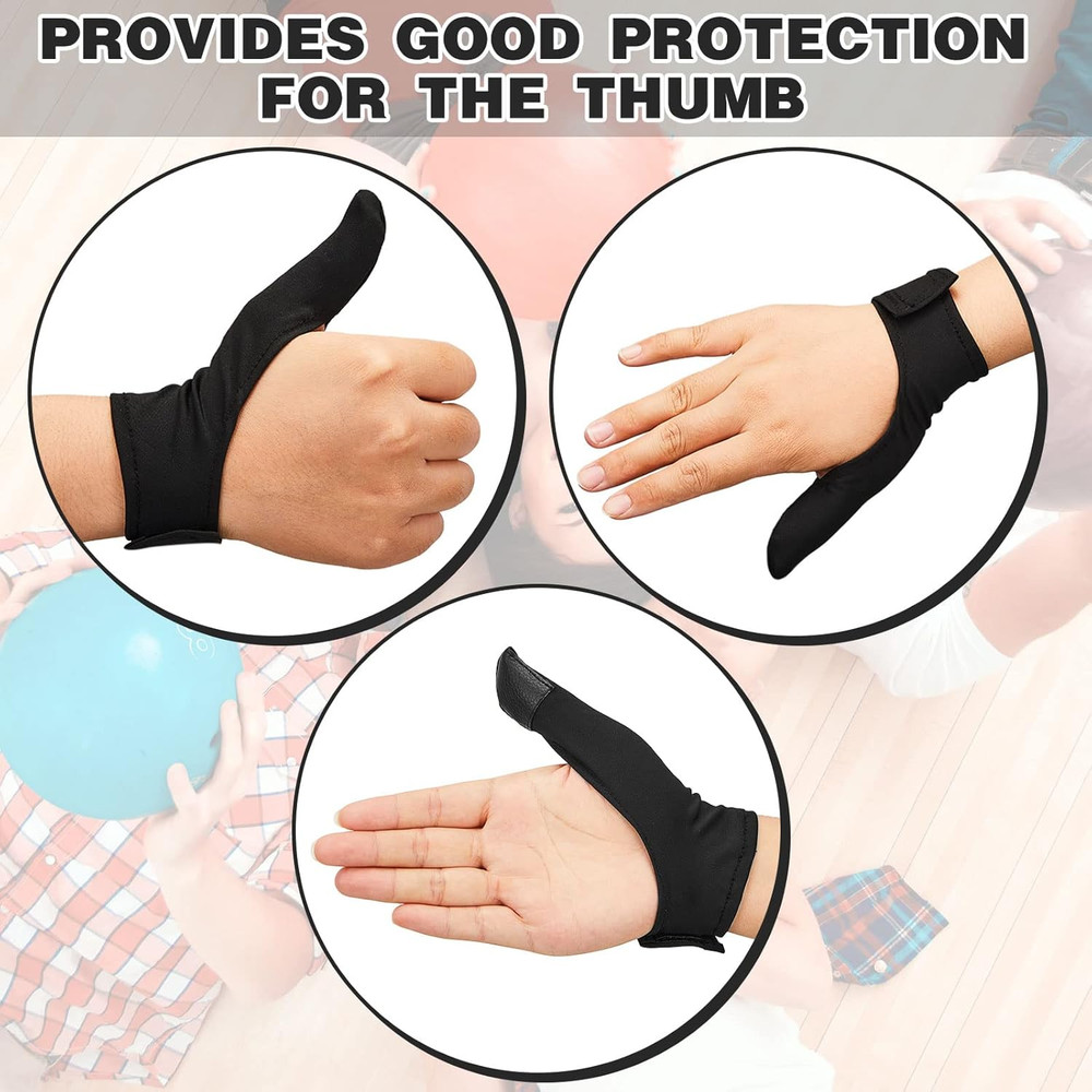 Bowling Thumb Saver Protector - 2 Pcs Guard Sock, Compact and Lightweight Gloves
