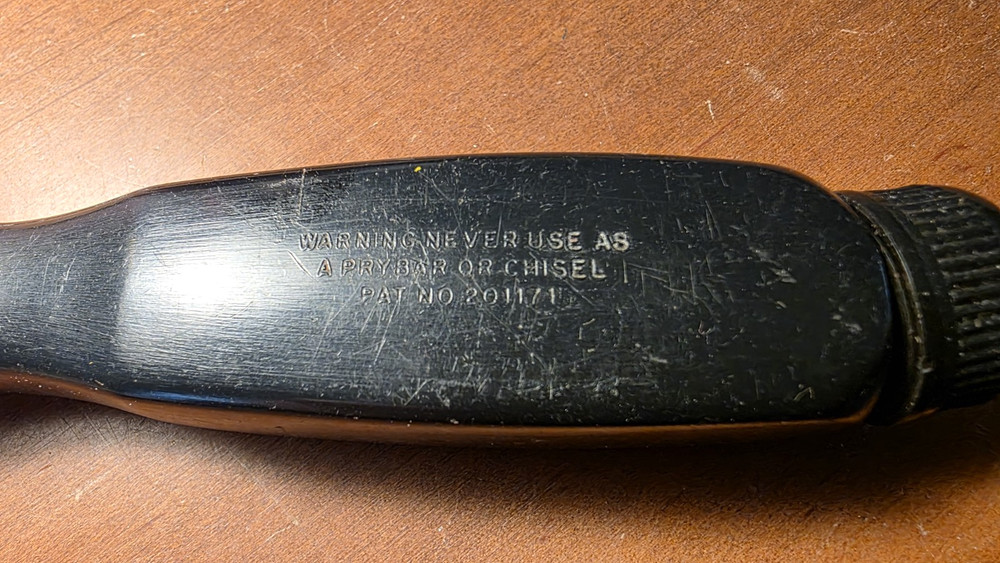 Vntg SNAP-ON TOOLS Screwdriver & 5 Torx Bits SSTM40 Black Underline Plus 2 Bits