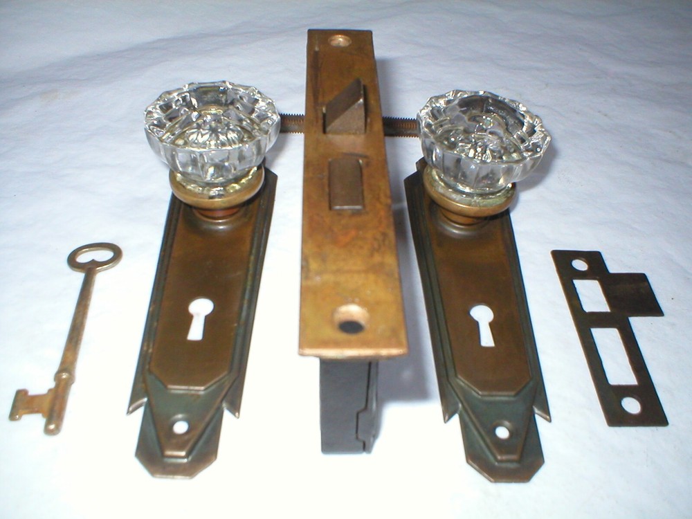 Antique Art Deco Era Door Hardware