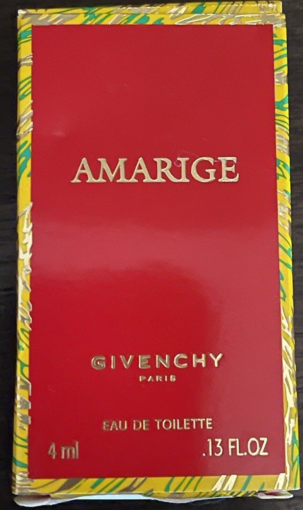 Amarige Givenchy | Miniature Perfume Sample with box 4ml New