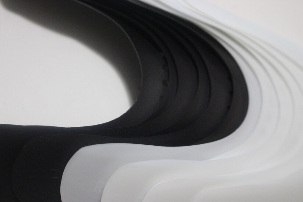DIAGONAL ONE 6-PACK 3 BLACK/ 3 WHITE 5-12 SHOE CREASE PROTECTOR