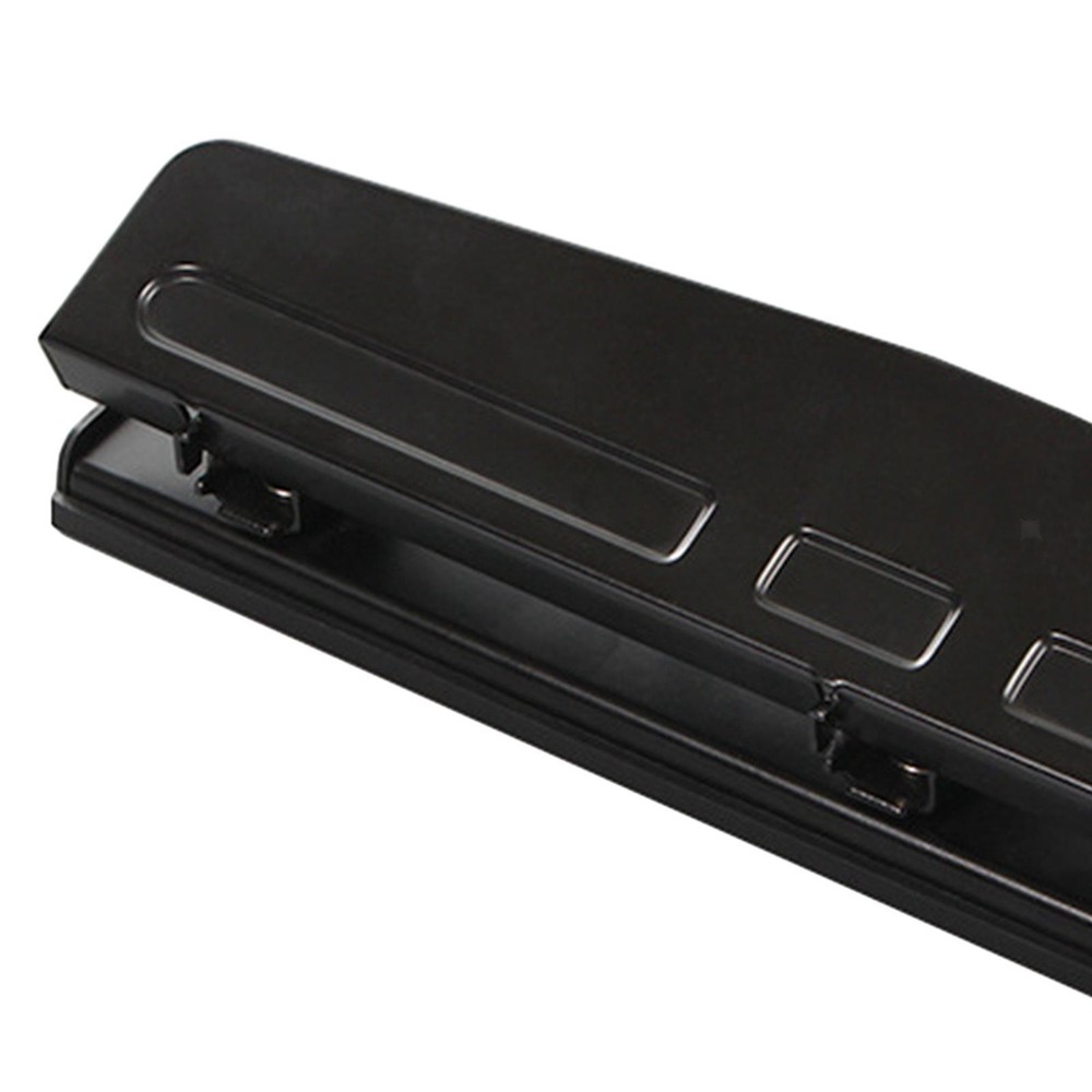 3 Hole Punch Desktop Hole Puncher Manual 12 Sheet Capacity Office Tools Heavy