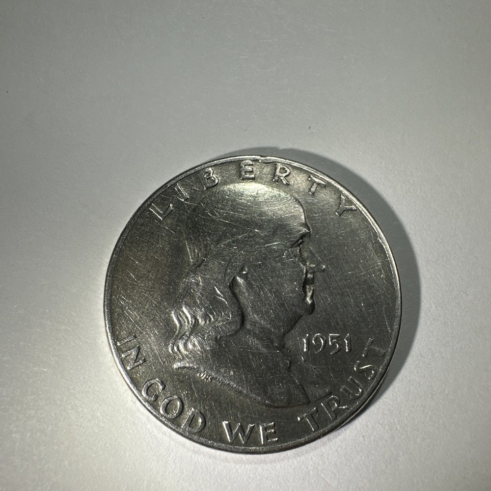 1951 Franklin Half Dollar