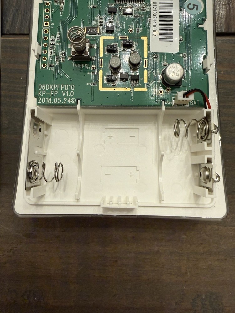 Frontpoint FPKP1 White Security Keypad Wall Mounted LED Indication Panic Button