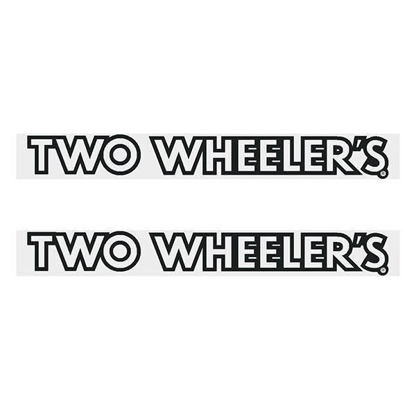 Two Wheelers - Fork - BLACK decals