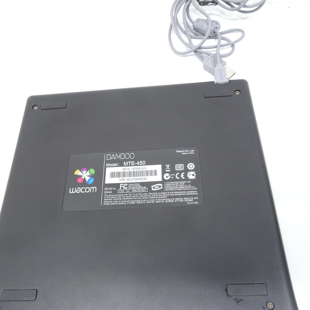 Wacom Bamboo graphics drawing tablet MTE-450A - tablet only, no pen