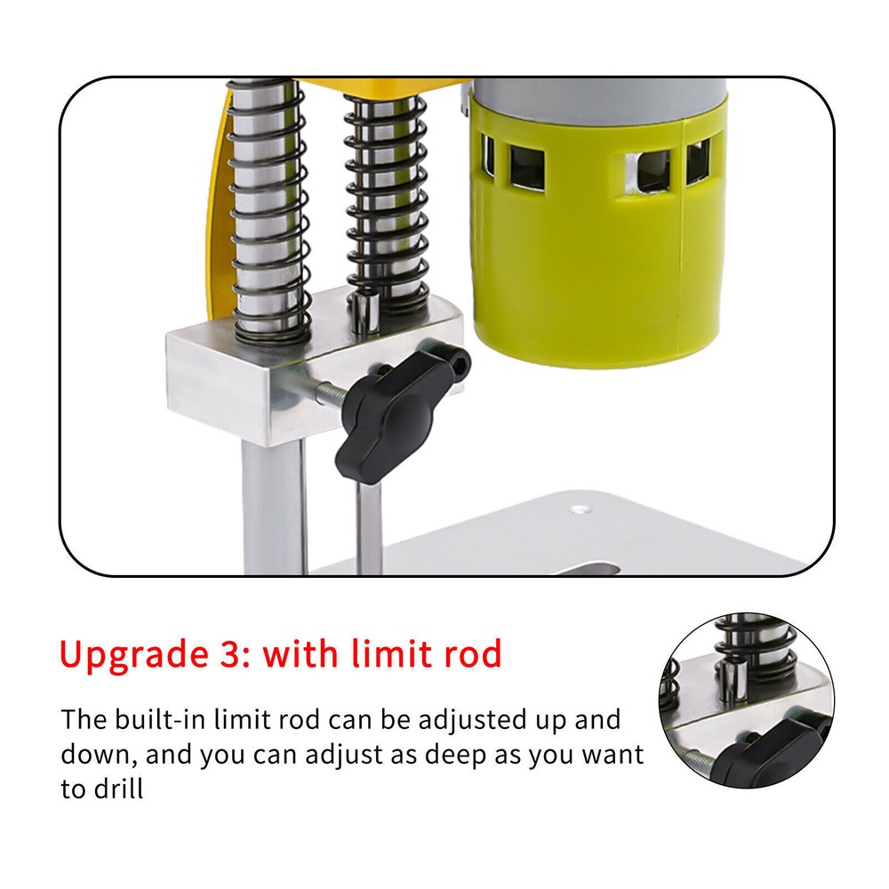 Portable Drill Press Mini Electric Drill Press Bench Benchtop Drill Press 120W