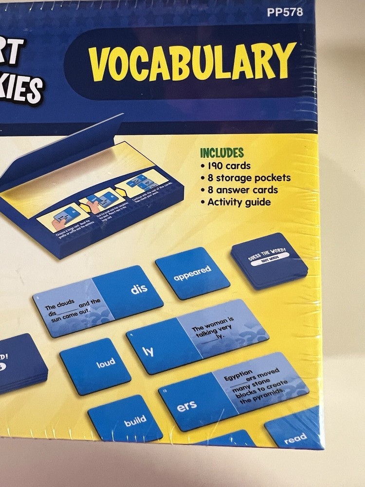 Lakeshore Match & Sort Language Quickies - Gr. 2-3 - Complete Set New