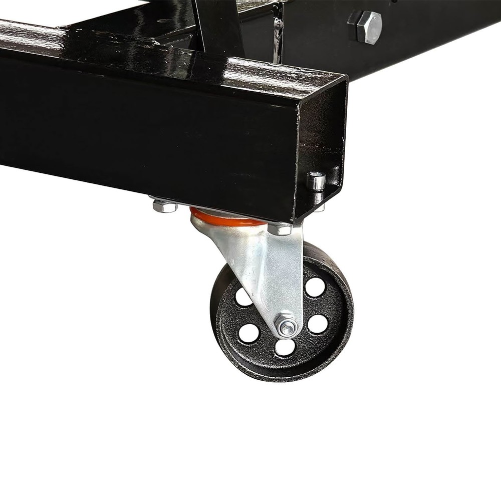 1 Ton Foldable Hydraulic Engine Hoist Crane Lift 4 Adjustable Position