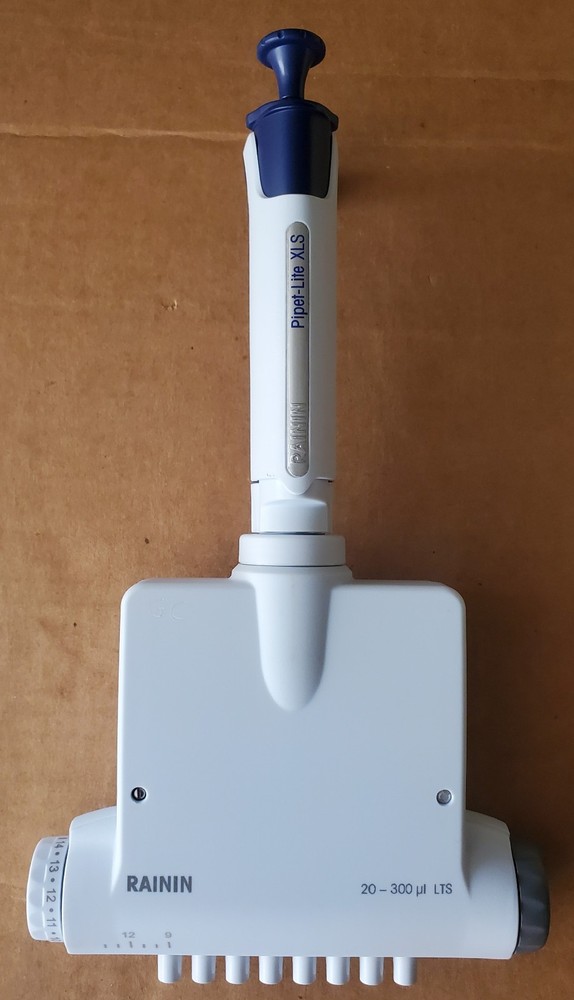 Pipette Multichannels Rainin ADJUSTABLE SPACER LA8-300XLS LTS - 20 -300 ul