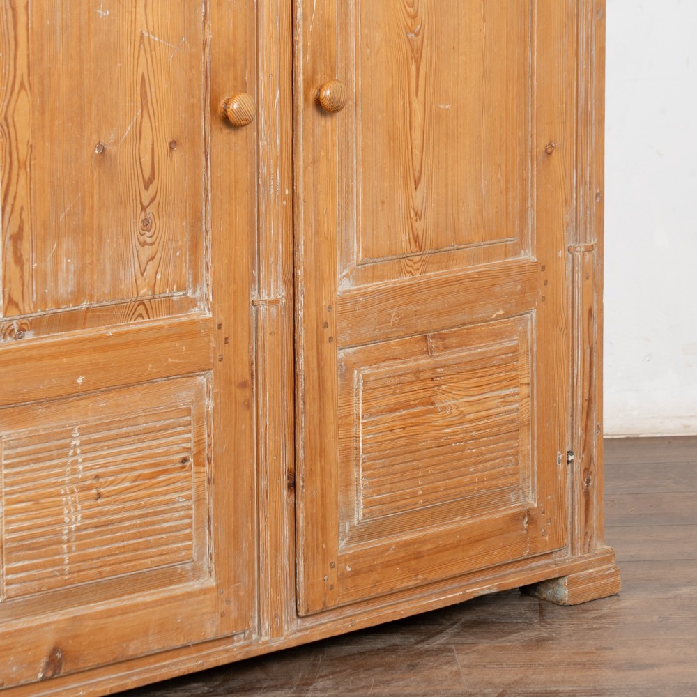 19th Century Swedish Pine Cabinet Sideboard