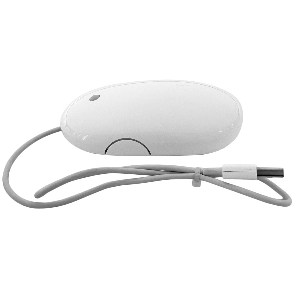 Apple A1152 Mighty Mouse ✅ Original Wired USB for Mac, Windows, Linux – Tested