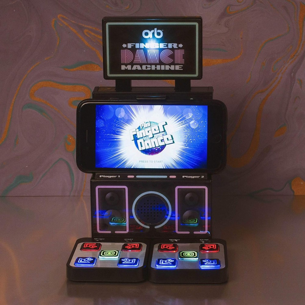 Retro Games Console Arcade Finger Dance Mat Handheld Console Machine, Compatible