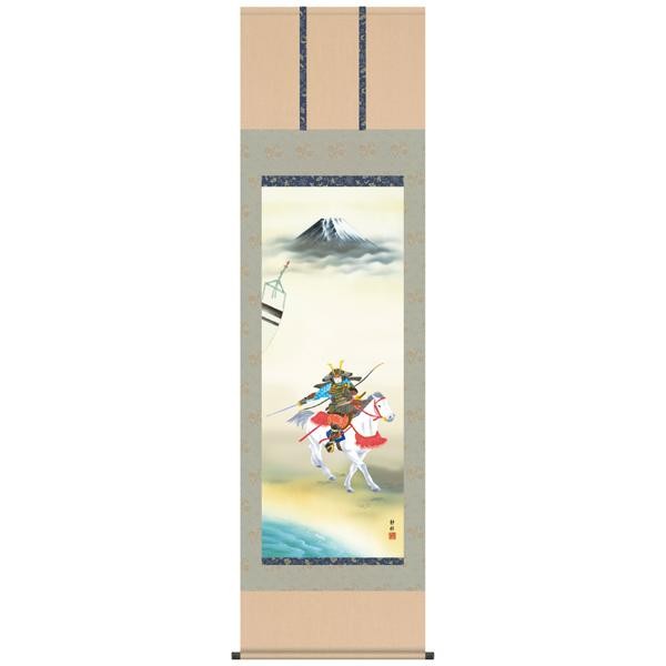 Abe Seiga – Tomimine Warrior (Hanging Scroll)