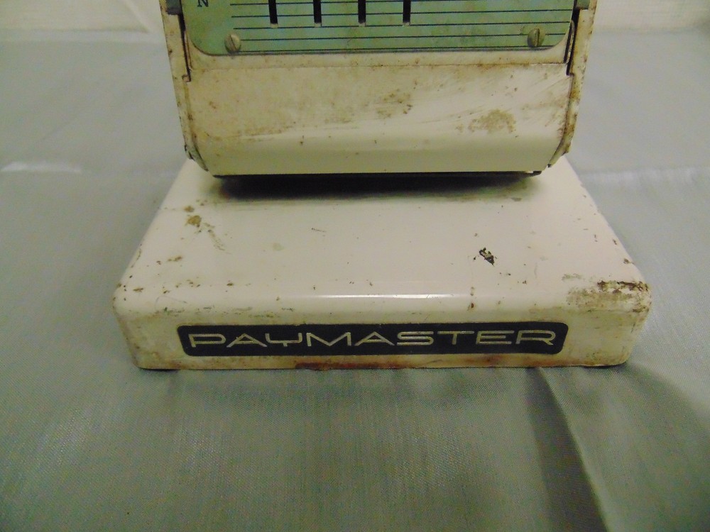 PAYMASTER MONEY ORDER MACHINE