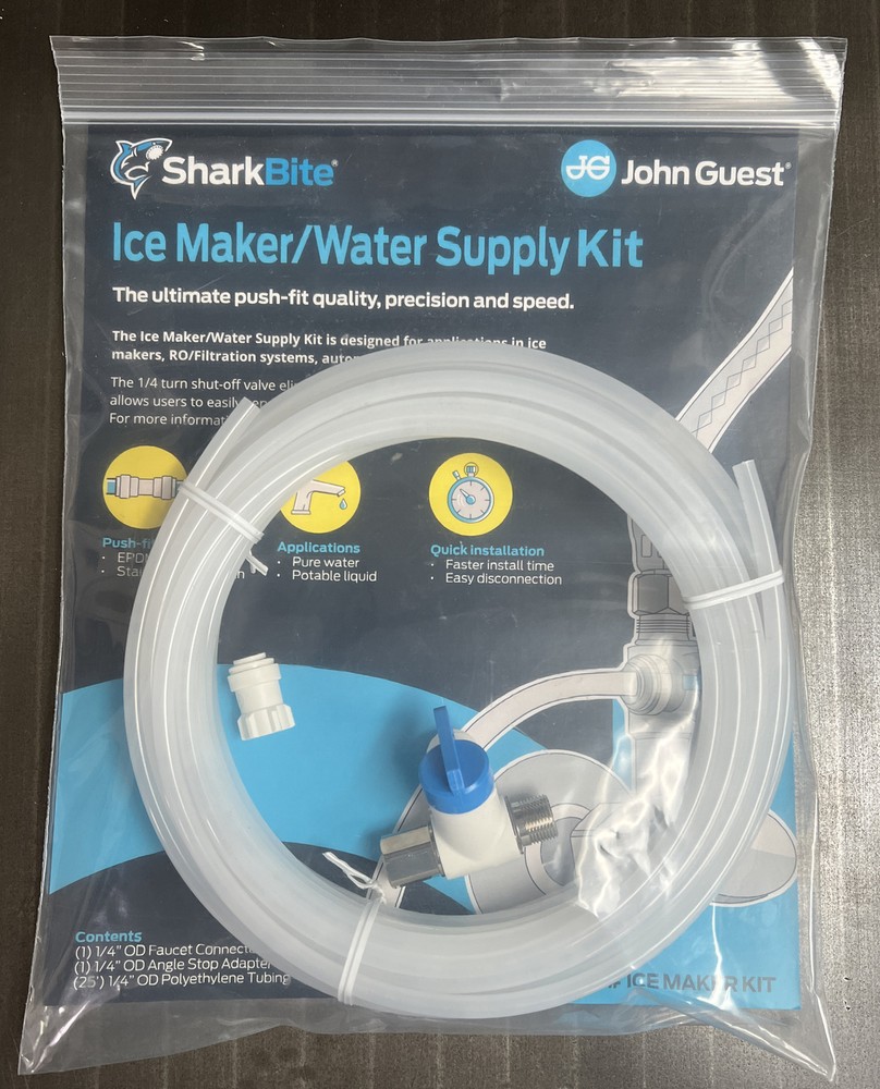 Shark bite John Guest Universal Ice Maker Connection Kit