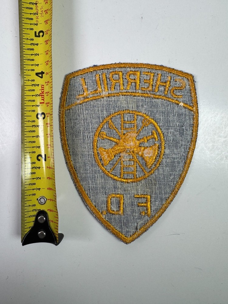 Sherrill Fire Patch AA5