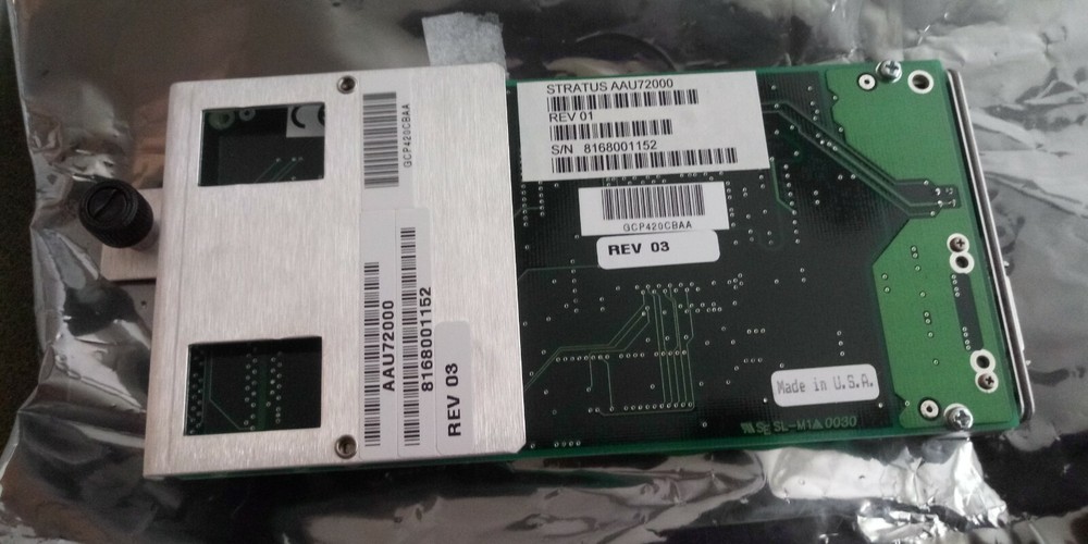 STRATUS, OEM, COMPUTER,NETWORK INTERFACE PN/AAU72000, COM CARD, SURPLUS