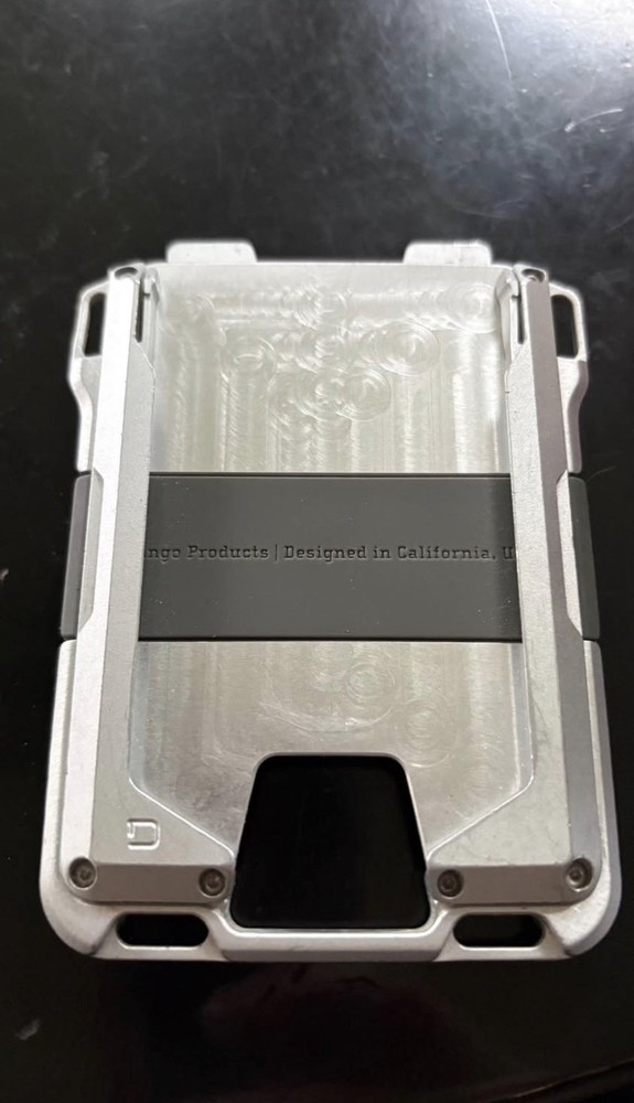 DANGO M1 MAVERICK RAIL WALLET | SATIN SILVER