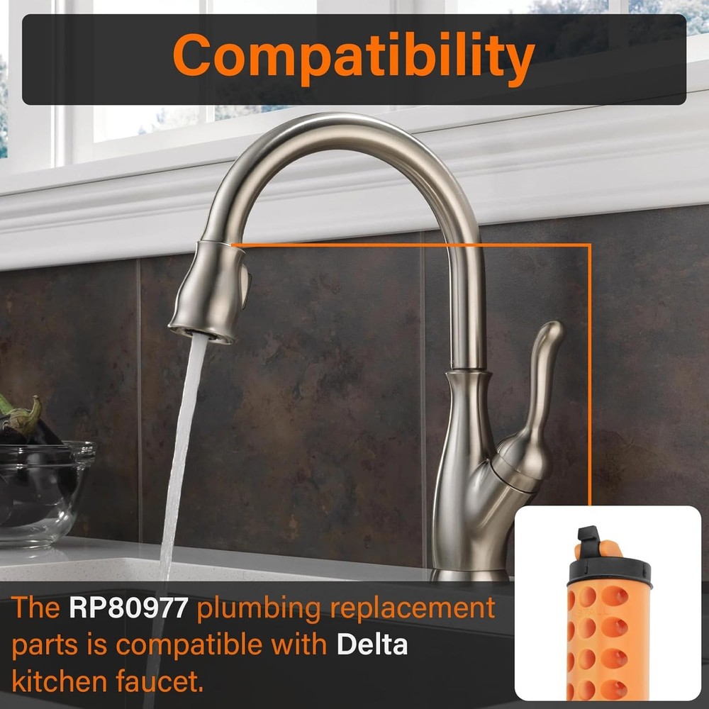 RP80977 Magnet Replacement Kit Plumbing Parts for Delta Kitchen...
