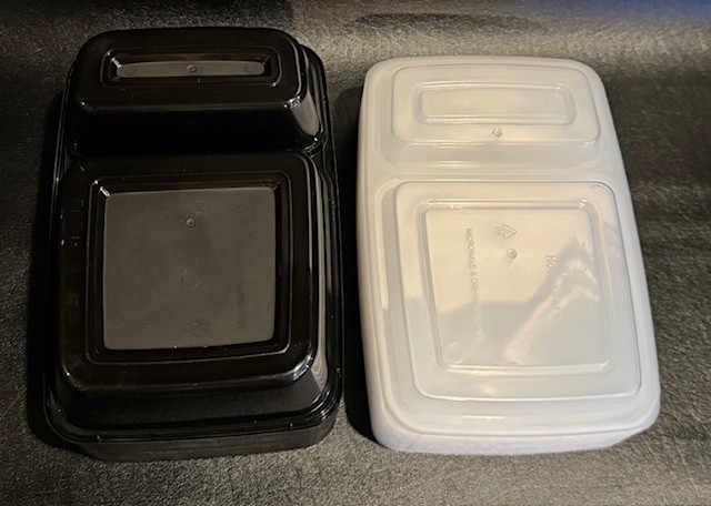 Meal Prep Food Containers – 2 Compartment – New