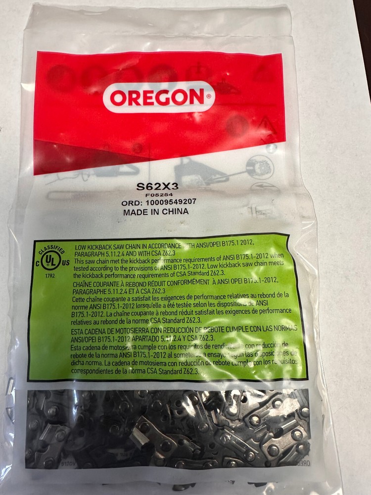 OREGON S62 CHAINSAW CHAIN NEW