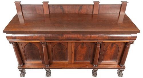 AMERICAN EMPIRE STYLE SIDEBOARD