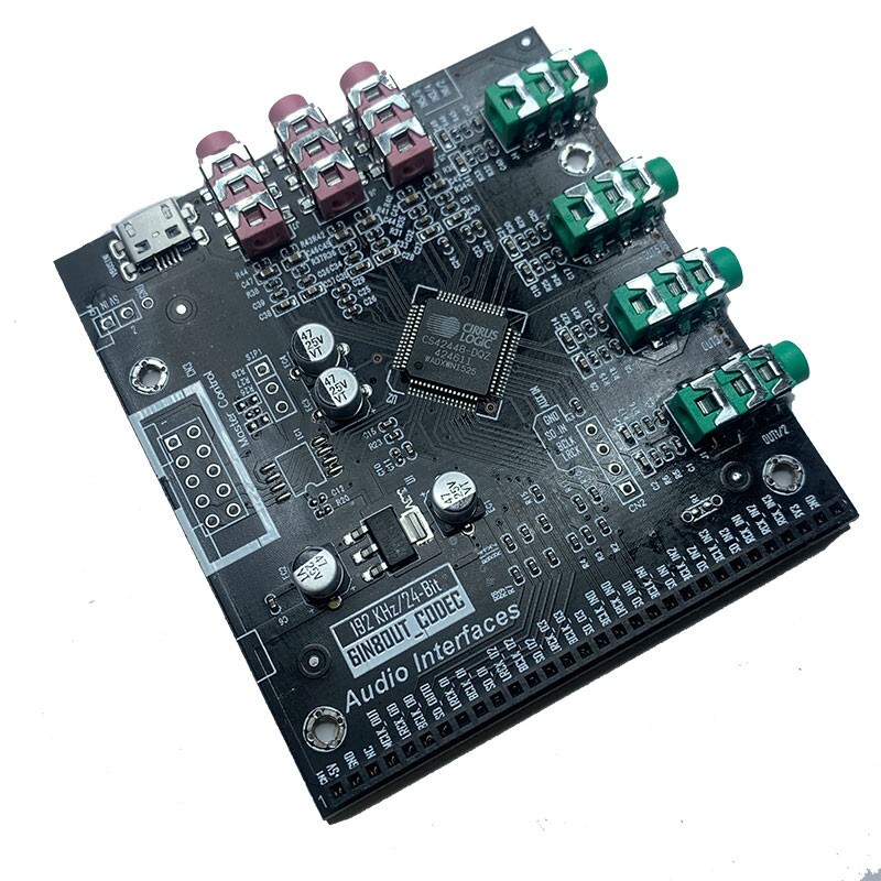 High Performance Single CS42448 6 In 8 Out Decoder Board fits SPI & I2C