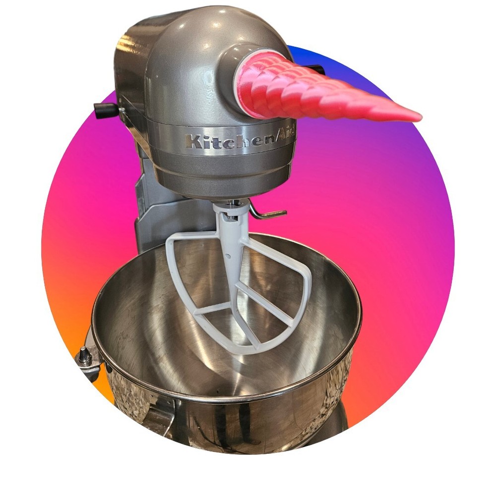 Unicorn Horn KitchenAid Stand Mixer SPINNING Cover Accessory