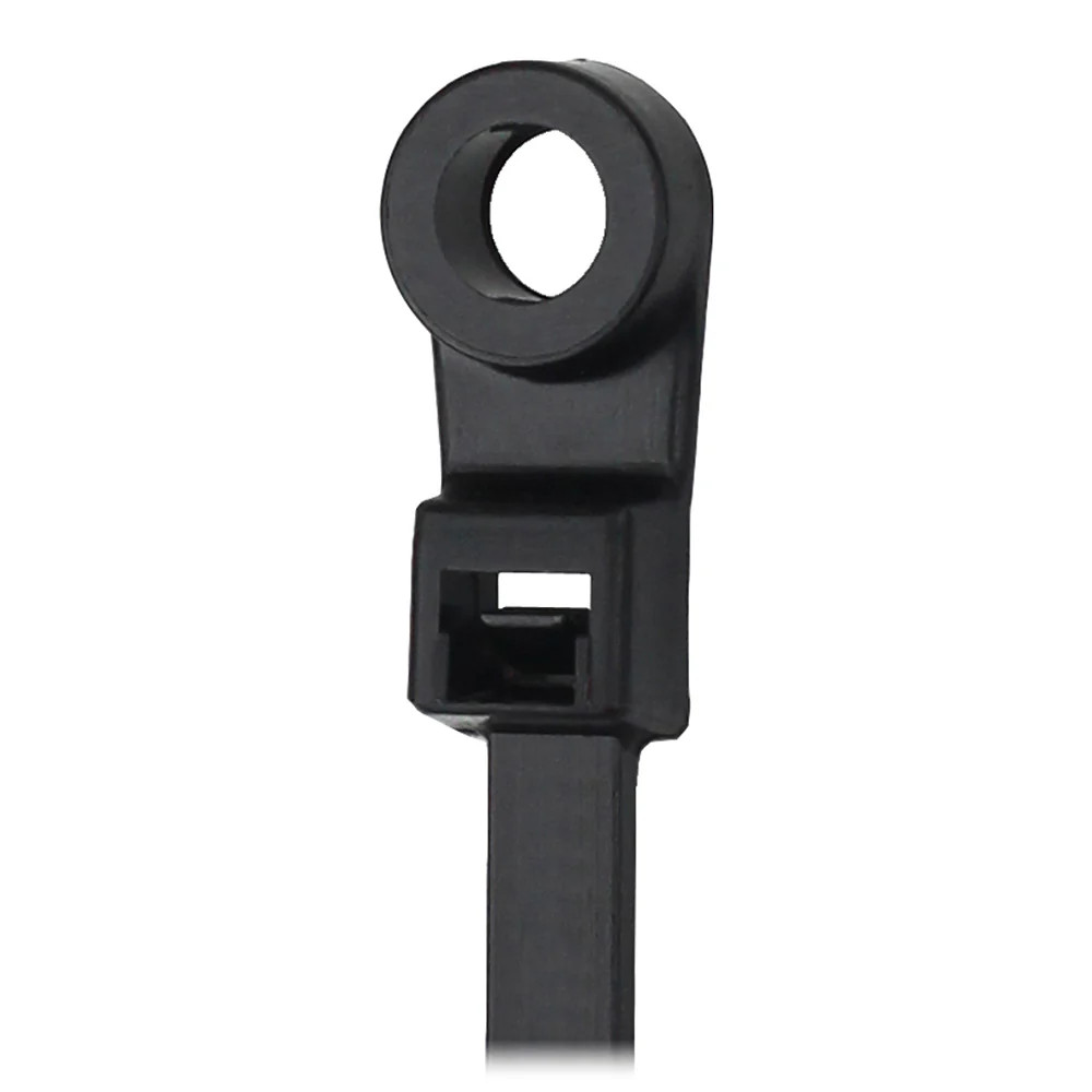 Pacer CTMR2S-100BK 8" Cable Tie w/ Mounting Ring