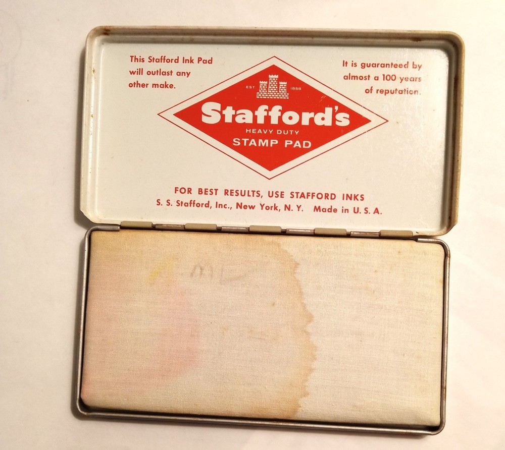 Stafford's Ink Stamp Pad