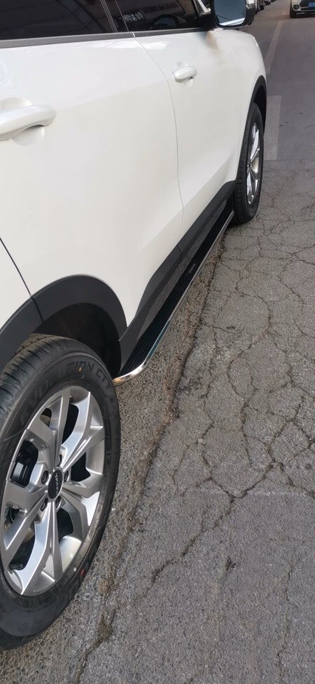 2PCS Side Steps Running Boards Nerf Bars Fits For Cadillac Escalade 2015-2020