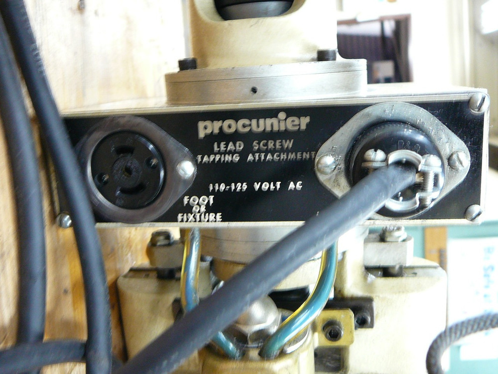 PROCUNIER TAPPING Style SLH Single Speed Self Contained Tap Head & Motor