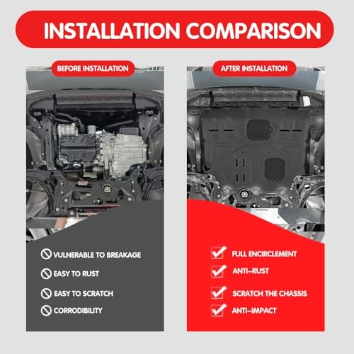 Front Engine Splash Shield Fit for Audi A3 2015 2016 Engine Case Guards Fit