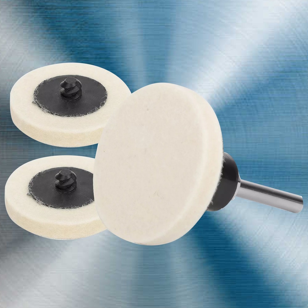 Approximately 8mm thick Disc Polishing Buffing Pads Sanding Wheels Holder