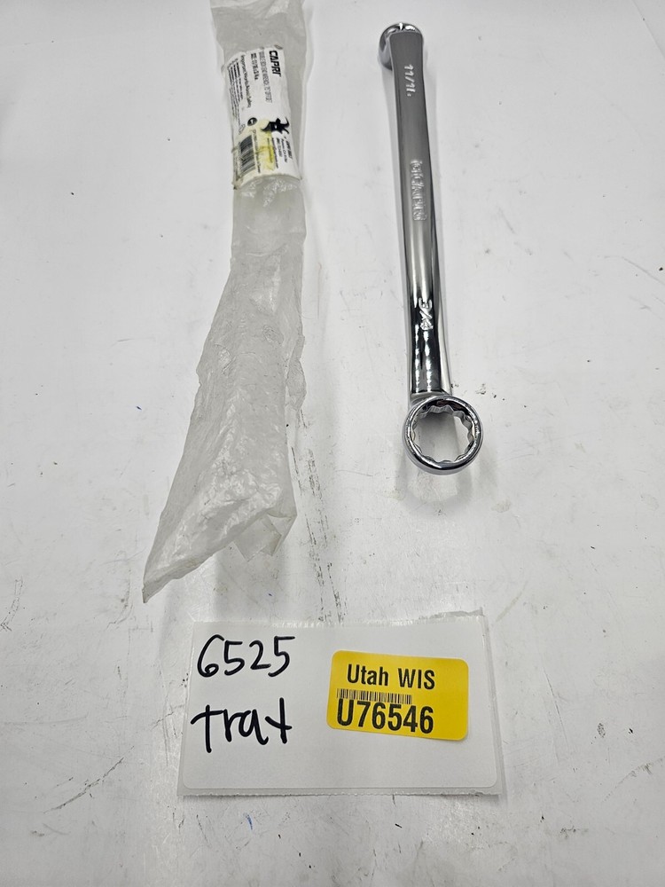 Capri Tools Double Box End Wrench, 75 Deg. Offset CP11950-111637