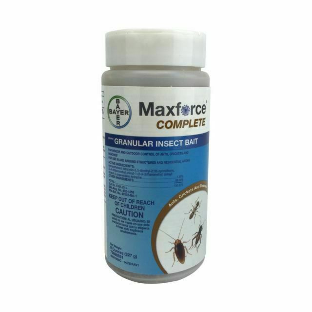 8 oz Maxforce Complete Insect Control Bait Ant Roach Silverfish Earwig Cricket
